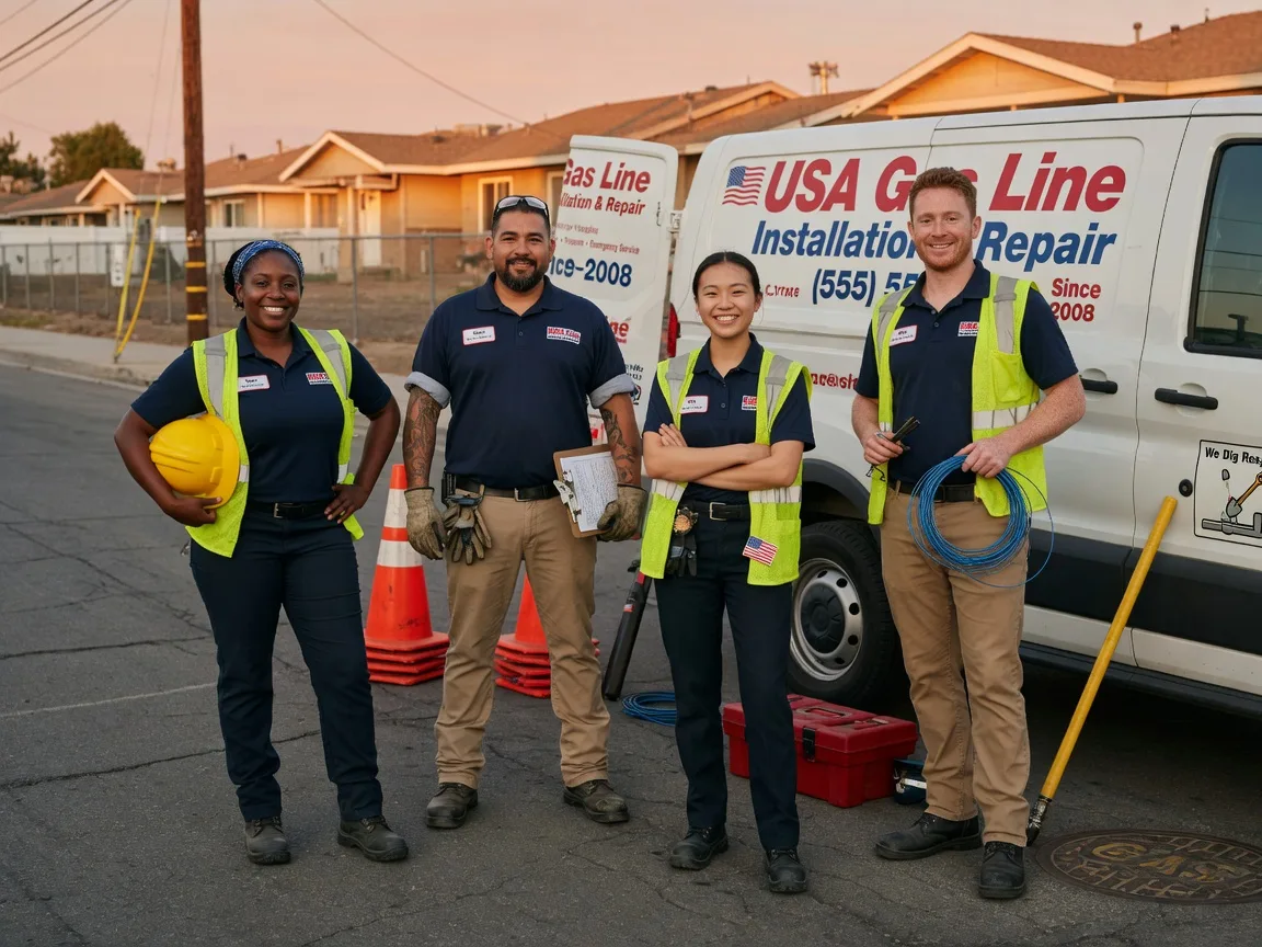 Gas Line Installation company in Eure, NC